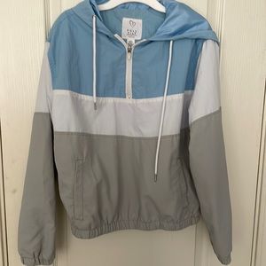 Full Tilt cropped wind breaker.